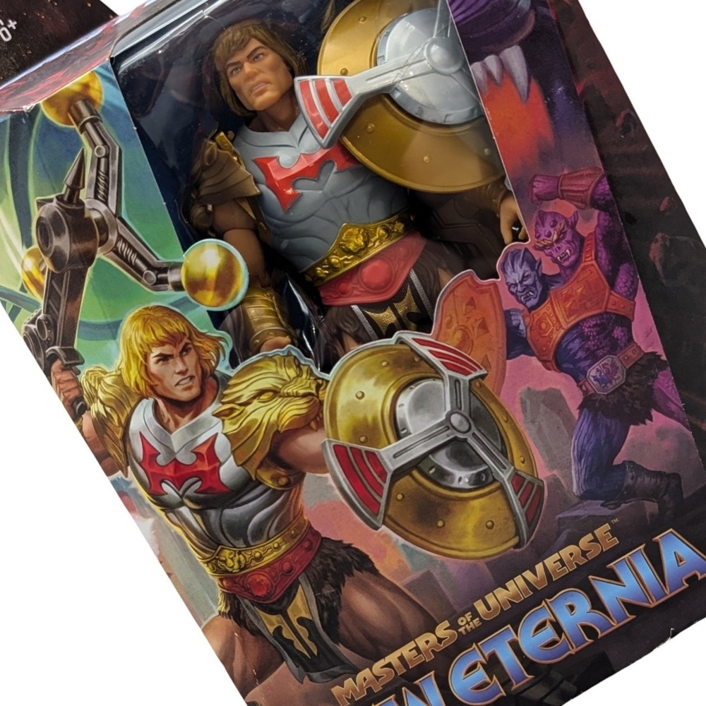 Mattel Flying Fists He-Man Action Figure New Eternia Masterverse JBP75 Retro